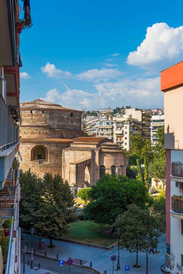 Charming 85Sqm Apartment With Panoramic City-Views Tessalónica Exterior foto