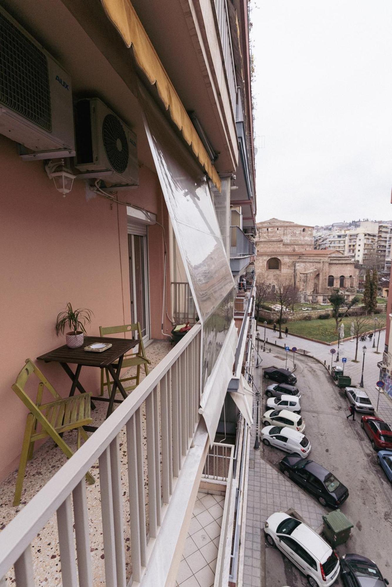 Charming 85Sqm Apartment With Panoramic City-Views Tessalónica Exterior foto